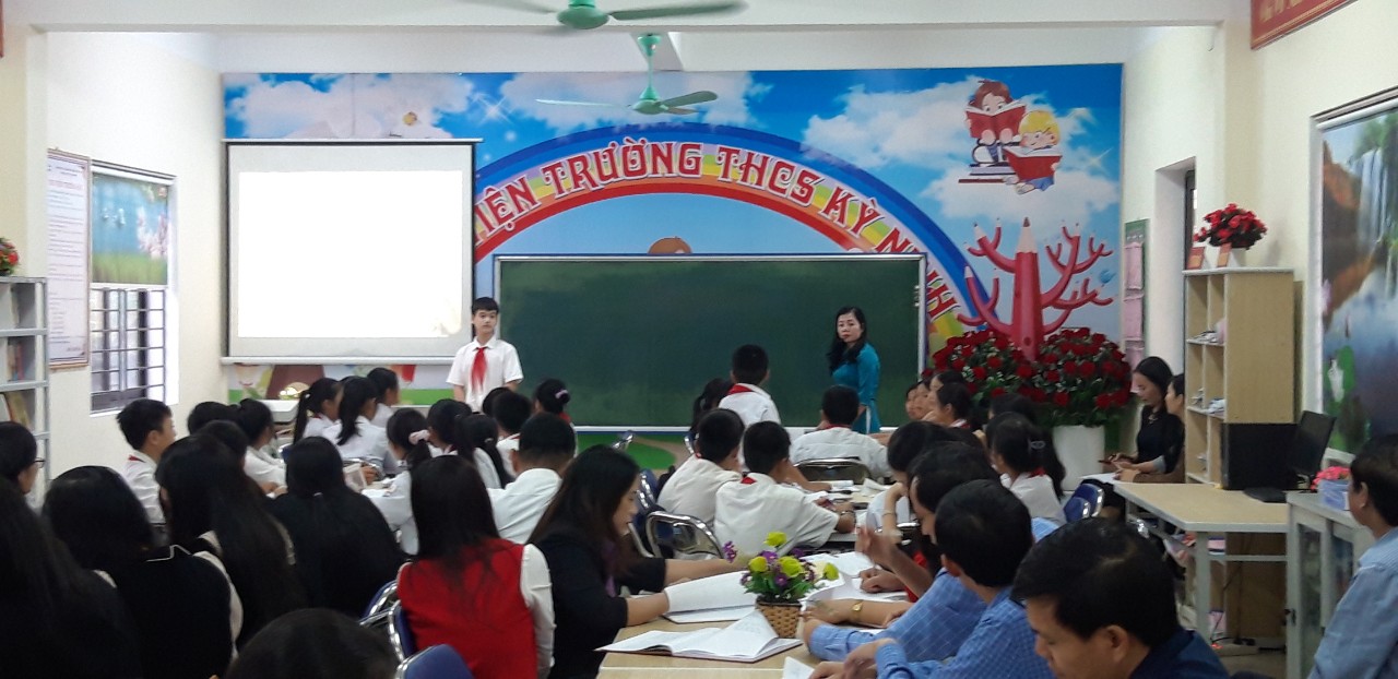 Trường THCS Kỳ Ninh tổ chức thành công Chuyên đề: Đổi mới phương pháp dạy học